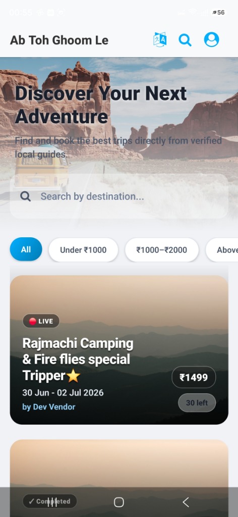 Live Booking Status